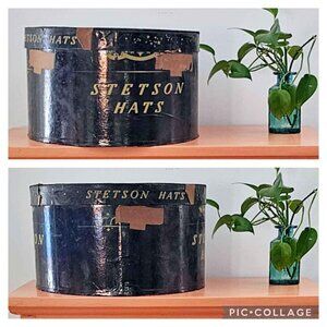 1924 Stetson Hat Box, Efird's Departme Store, Charlotte, NC,  Display Piece